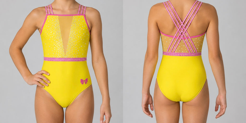 RHUBARB & CUSTARD COLLECTION - YELLOW LEOTARD