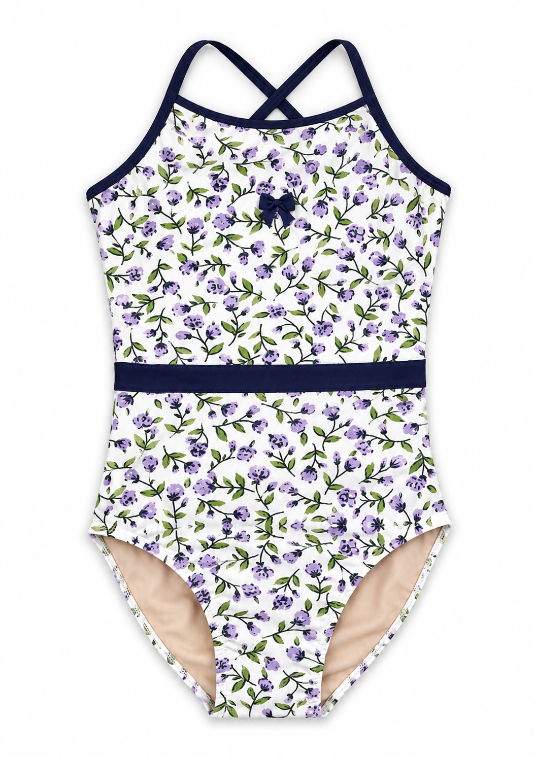 STUDIO P DITSY FLORAL TRAINING LEOTARD