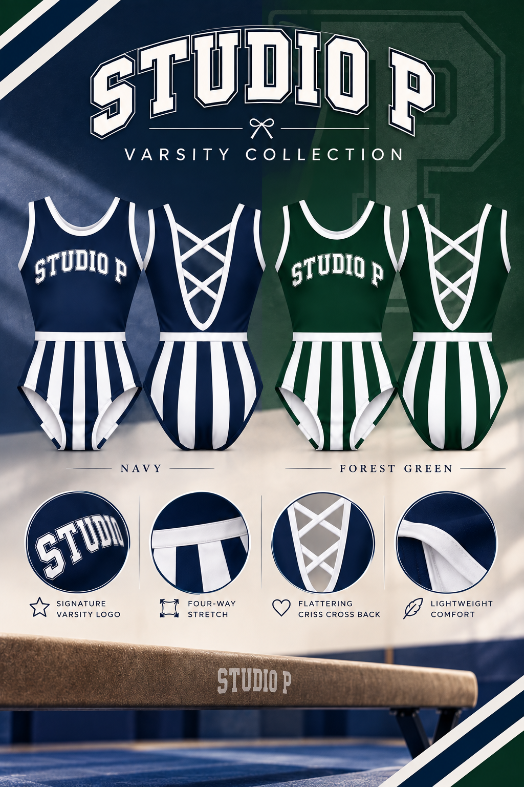 VARSITY COLLECTION - FOREST GREEN