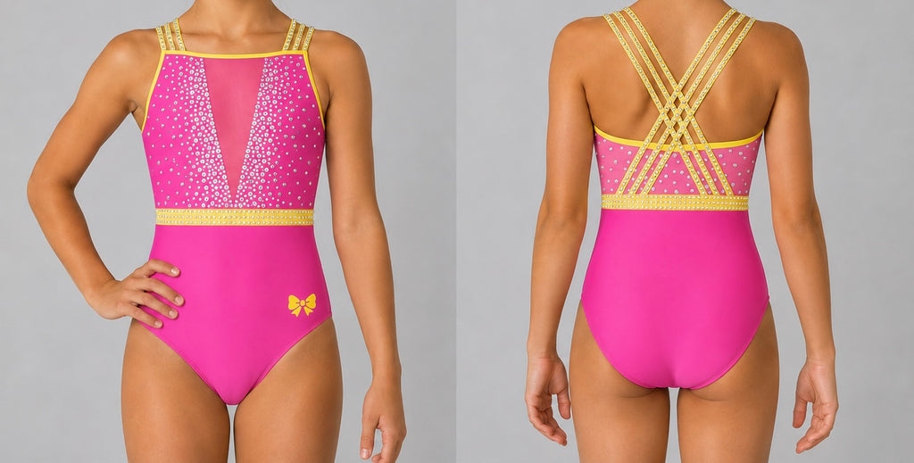 RHUBARB & CUSTARD COLLECTION - PINK LEOTARD