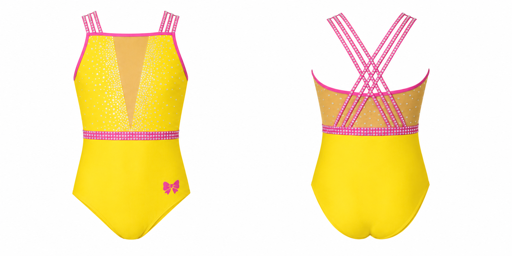 RHUBARB & CUSTARD COLLECTION - YELLOW LEOTARD