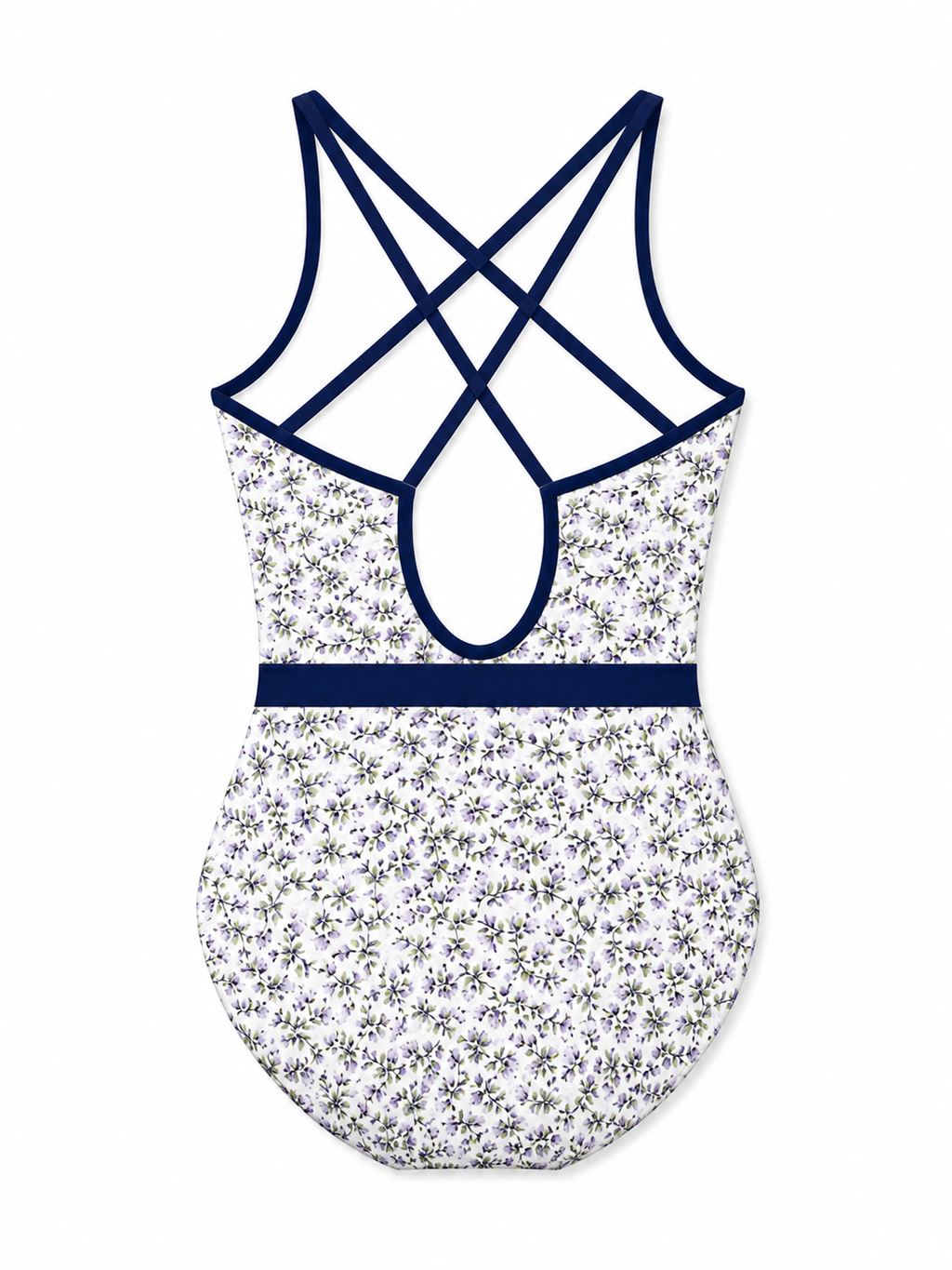 STUDIO P DITSY FLORAL TRAINING LEOTARD