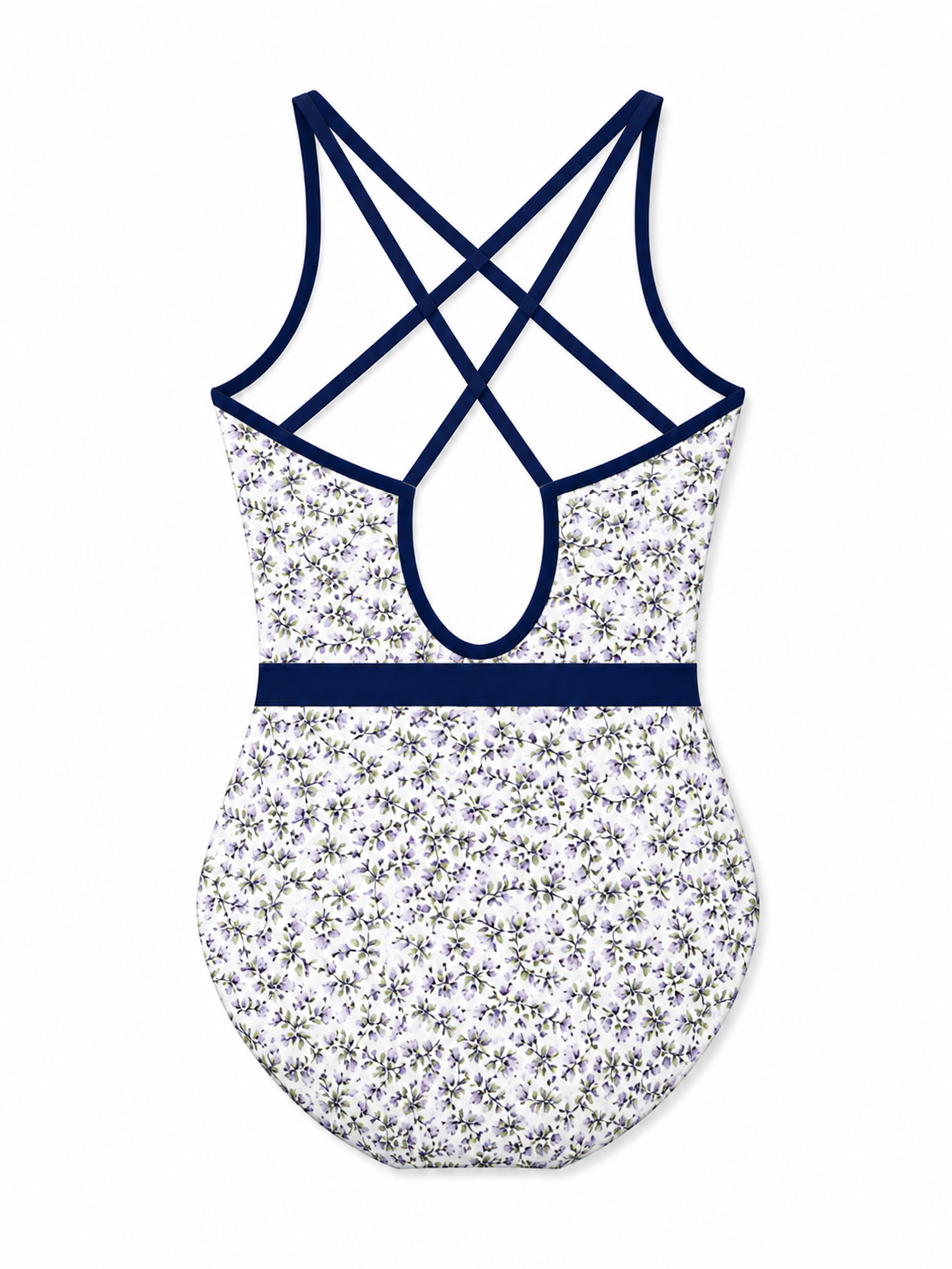 STUDIO P DITSY FLORAL TRAINING LEOTARD