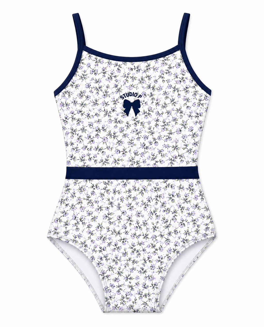 STUDIO P DITSY FLORAL TRAINING LEOTARD