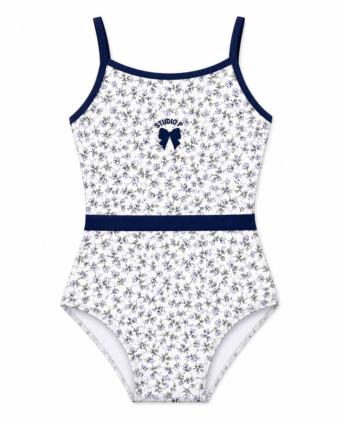 STUDIO P DITSY FLORAL TRAINING LEOTARD